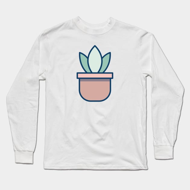 Succulent Long Sleeve T-Shirt by _danielita